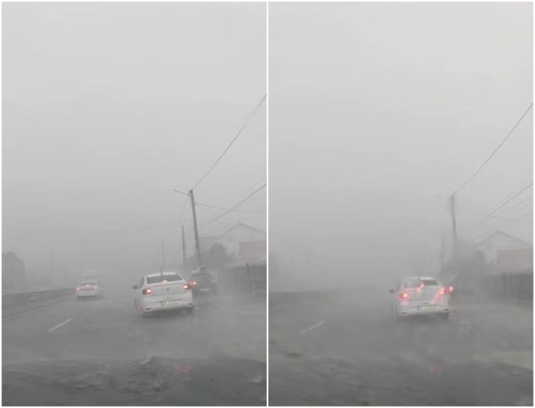 ALERTĂ | Cod roșu de grindină și vijelii pe DN1, drumul de întoarcere din vacanță spre București