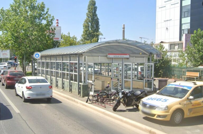 Accesul A al stației de metrou Nicolae Teclu, închis temporar pentru lucrări