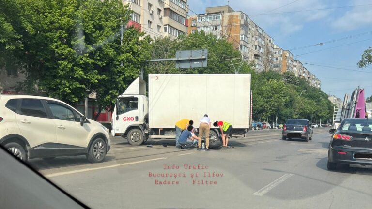 Accident pe Șoseaua Olteniței: Tramvaiele 1 și 10, blocate pe ambele sensuri