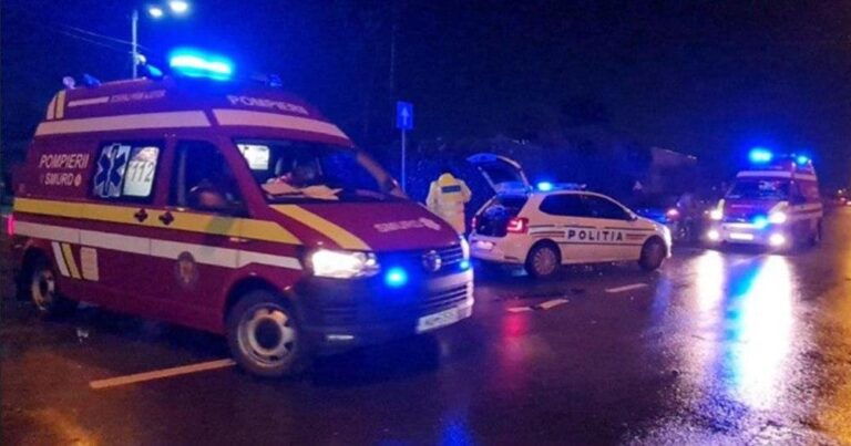 Accident rutier tragic în București: un pieton decedat și o femeie rănită