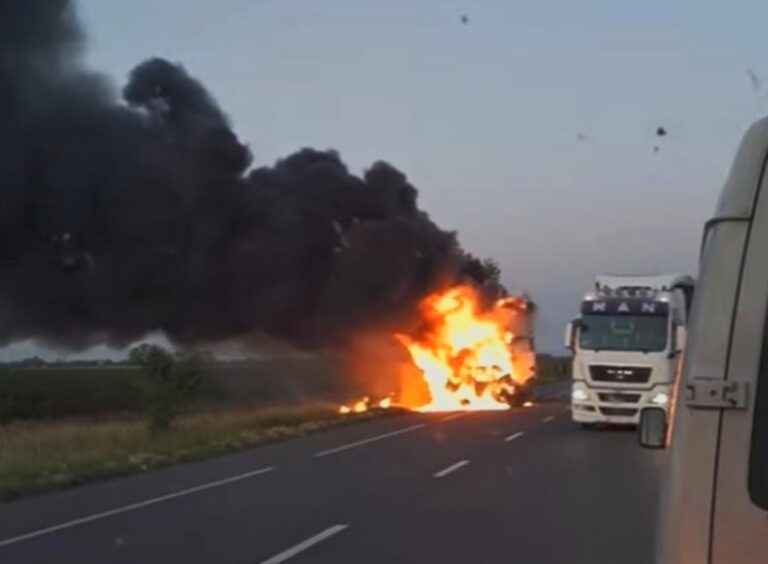 Accident tragic pe E85, lângă Urziceni: O persoană a decedat, circulația blocată