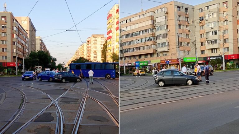 Dimineață haotică în București din cauza unui accident grav la intersecția Rahova-Ferentari