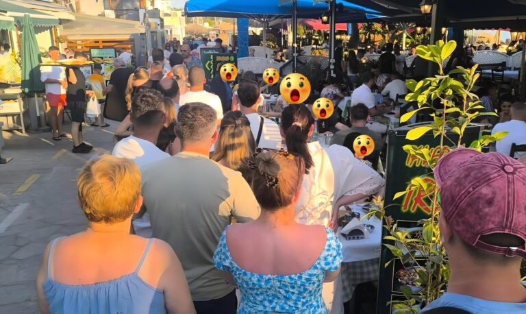 FOTO | Coada la mici din Obor s-a mutat la Taverna Irene? O vară plină de bunătăți grecești