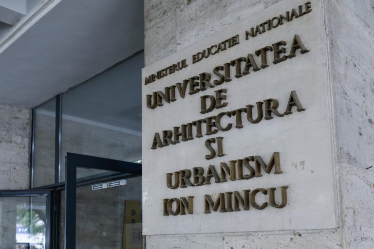 Încep înscrierile la Universitatea de Arhitectură și Urbanism