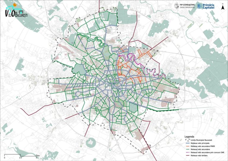 Masterplanul Velo a fost finalizat și va fi supus aprobării Consiliului General. Detalii despre planul de transport pentru biciclete