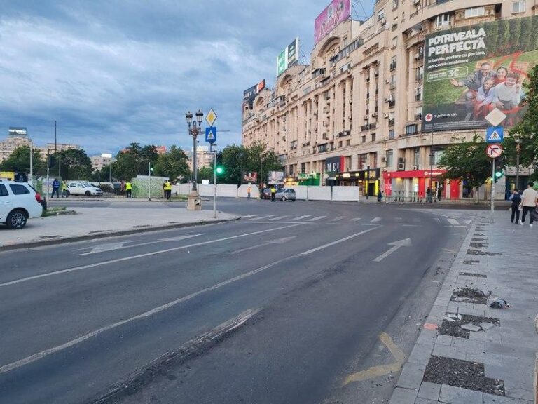 Restricții de circulație în Piața Unirii: Rute ocolitoare pe durata reabilitării planșeului