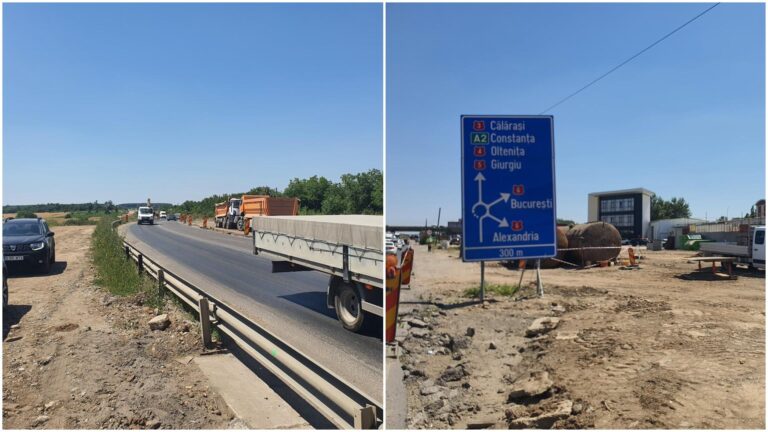 Se intensifică lucrările pe Centura Capitalei – Sud, între A1 și DN5