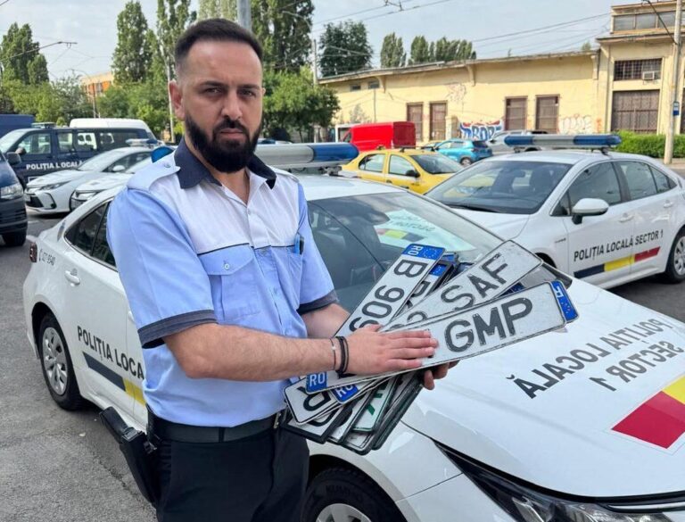 Sector 1 | Plăcuțele de înmatriculare pierdute în urma inundațiilor pot fi recuperate de la Poliția Locală