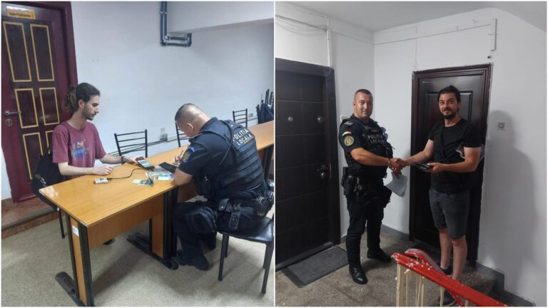 Un exemplu de integritate: un bucureștean returnează un portofel găsit