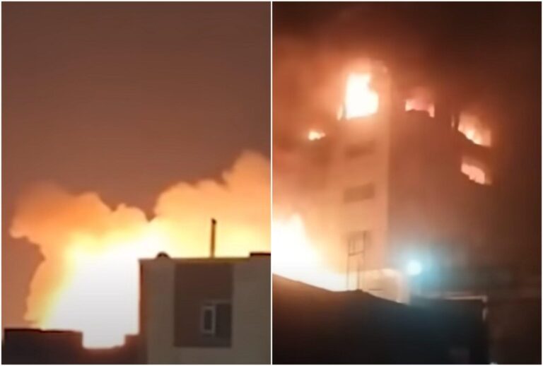 VIDEO | Imaginile conflictului de noaptea trecută: explozii, flăcări și coloane imense de fum. Israelul a atacat ținte nucleare din Iran, iar Teheranul amenință cu represalii severe!
