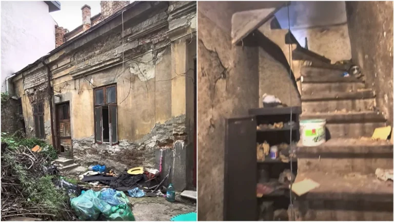 Casa „Groapa de gunoi” din Parcul Carol, disponibilă pentru 240.000 de euro. „Există probleme, dar este racordată la electricitate”