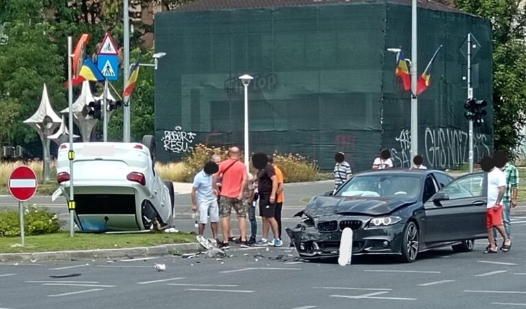 Accident grav la Piața Moghioroș din Sectorul 6, afectând traficul din zonă