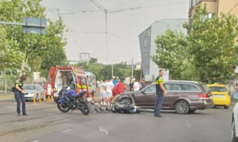 Accident pe Calea Giulești: Un minor a fost transportat de ambulanță, circulația liniilor 11 și 44 afectată