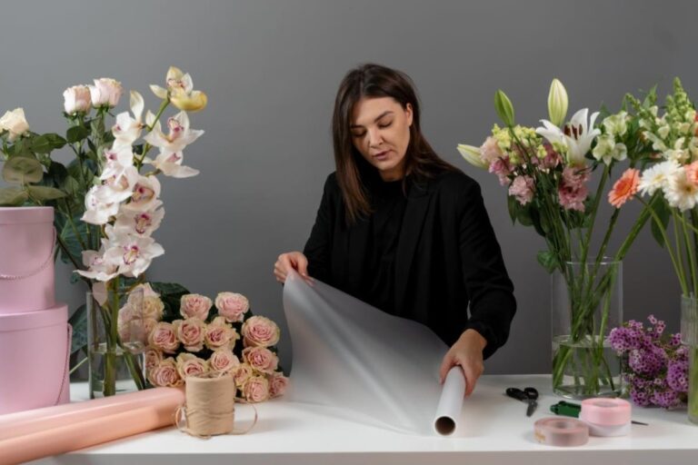 Ambalajele care pun în valoare orice buchet de flori