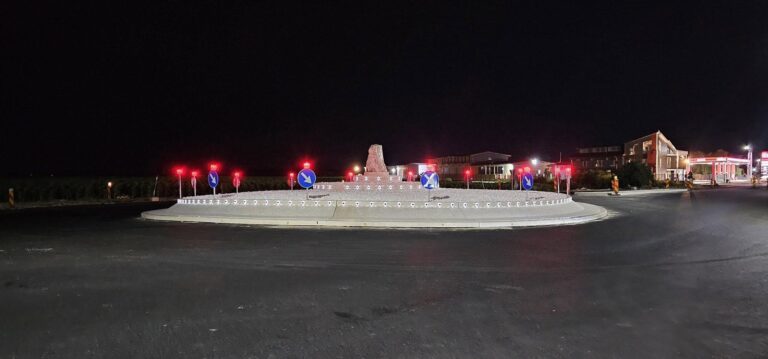 Amenajarea unui nou punct de întoarcere pe DN2 E85 în zona Afumați