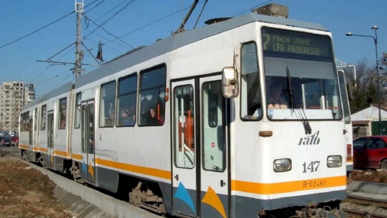 Avarie în rețeaua electrică STB: Tramvaiele 7, 23, 27 și 47 blocate pe Str. 11 Iunie