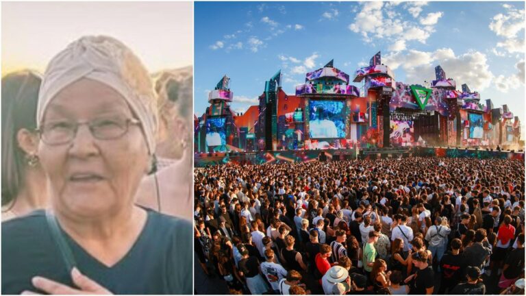 Bunica de 75 de ani surprinde la festivalul Beach, Please! alături de nepotul său