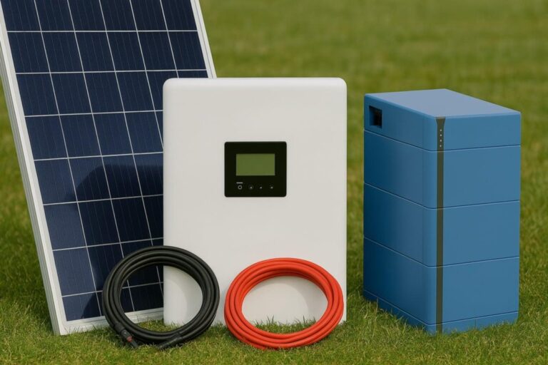 Componentele unui sistem fotovoltaic explicate pe scurt