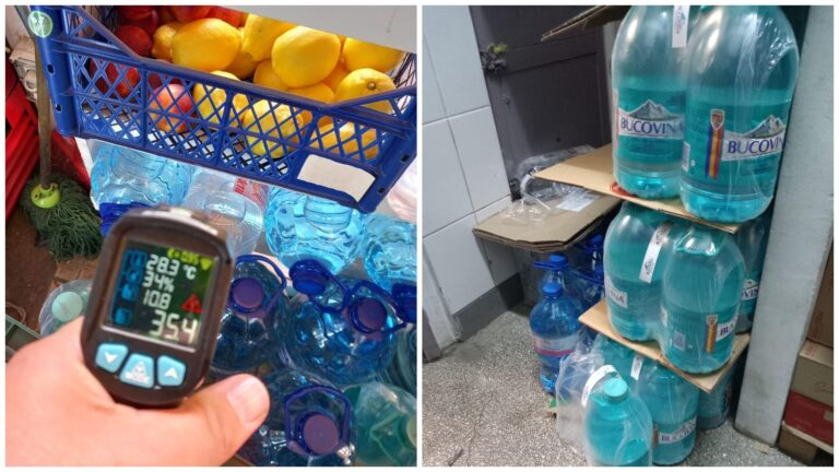 Controale severe pentru comercializarea apei minerale: Amenzi de 2 milioane de lei