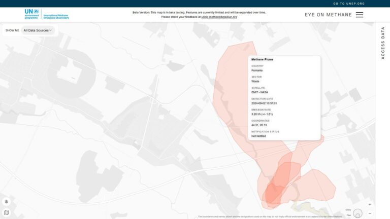 Emisii de metan la groapa de gunoi de la Vidra: amenințări pentru activiștii de mediu