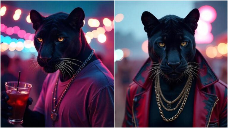 FOTO | Pantera neagră își face apariția la Neversea Kapital, testând sunetele și atmosfera