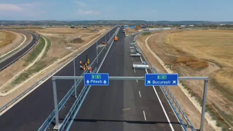 Finalizarea lucrărilor la drumul DEx12 (Craiova – Pitești) este aproape
