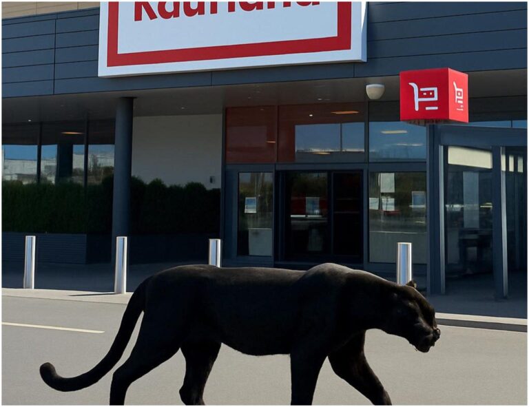 O dimineață plină de surprize în parcarea Kaufland: pantera fugită sau o simplă confuzie?