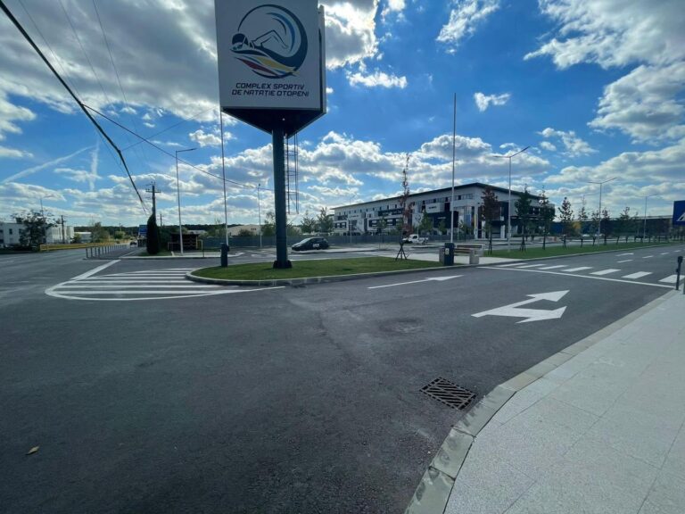 Parcarea de la Complexul Sportiv de Natație Otopeni devine cu plată