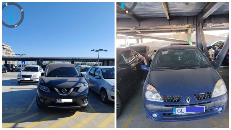 Poliția Locală din București intervine în cazul mașinilor abandonate în parcarea Park & Ride Cora Pantelimon