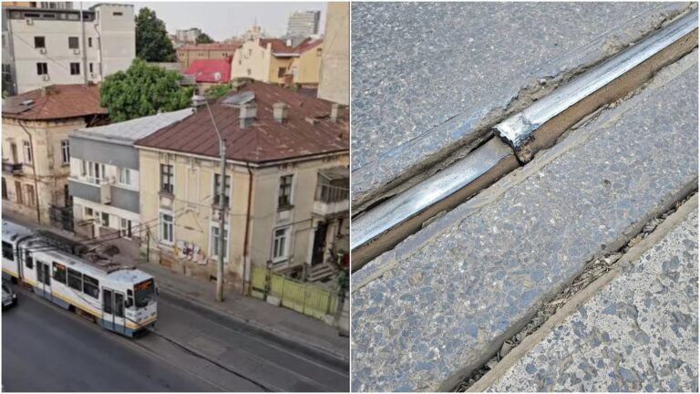 Probleme tehnice pe linia tramvaiului 40 din București
