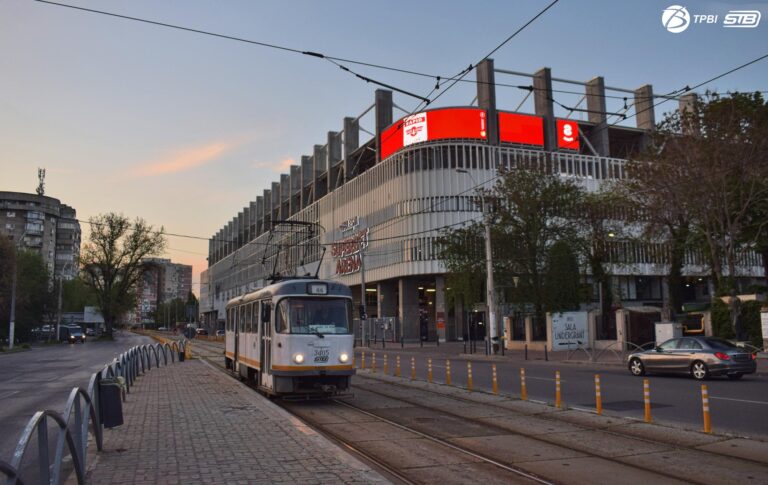 Program prelungit pentru tramvaie duminică, în contextul meciului Rapid – CFR Cluj