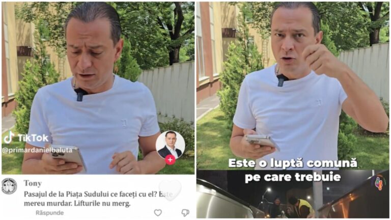 Provocarea Băluță la Pasajul Piața Sudului: spălarea pentru like și subscribe