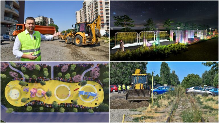 S-a deschis ultimul șantier din faza III a Parcului Liniei din Sectorul 6