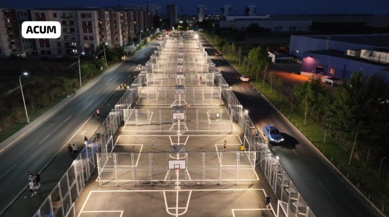 Terenuri de sport amenajate în Sectorul 4, fără protecție împotriva soarelui