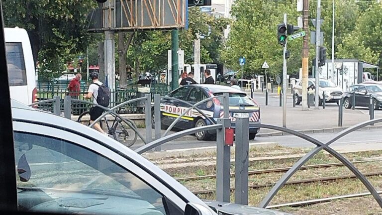 Accident rutier în zona Parcului Crângași