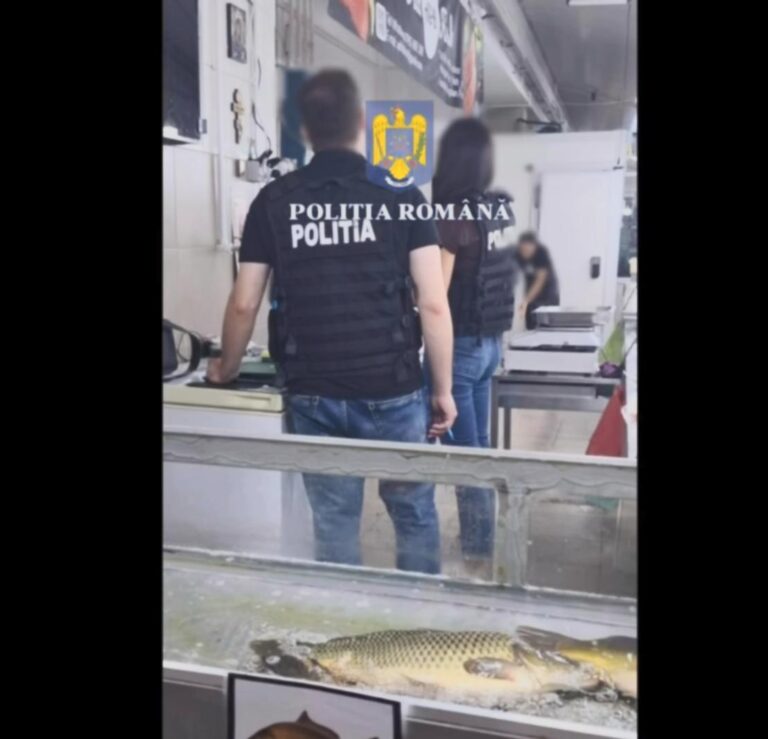 Acțiune a Poliției Capitalei: confiscare de 88 de kilograme de pește ilegal în Sectorul 2