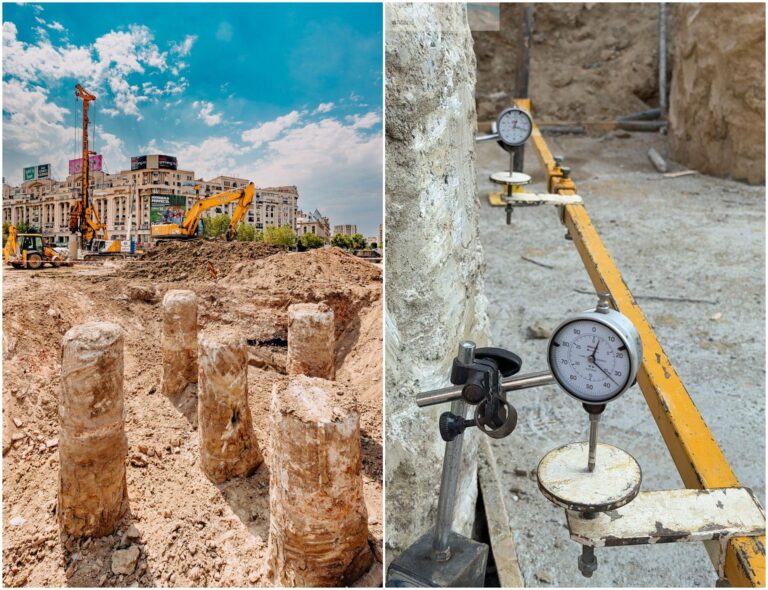 Băluță oferă detalii despre șantierul de la Planșeul Unirii: „Lucrăm ca la manual!”