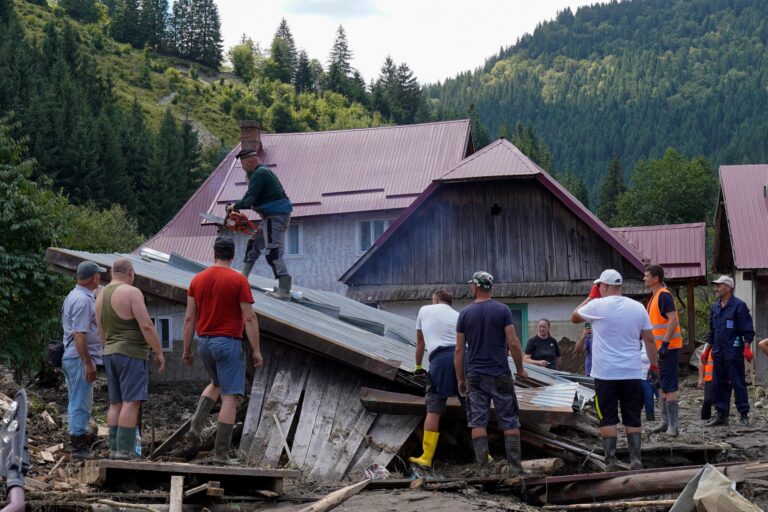 Berceni mobilizează ajutoare pentru victimele inundațiilor din Suceava