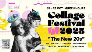 Collage Festival 2025: viniluri, foarfece, gustări și muzică bună