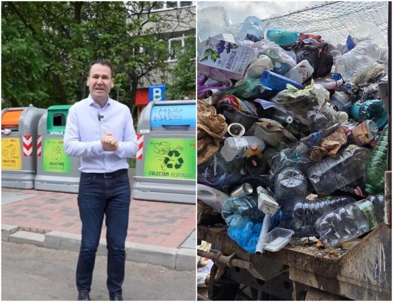 Conflict între primar și cetățeni pe tema colectării selective a deșeurilor