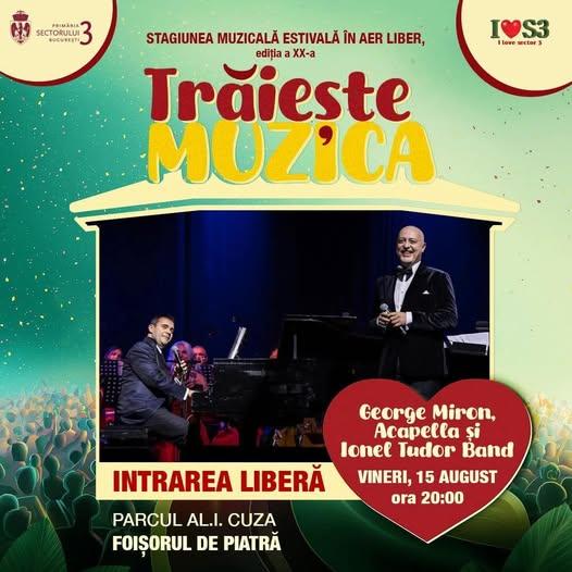 Continuarea Stagiunii Muzicale Estivale cu Artisti de Renume