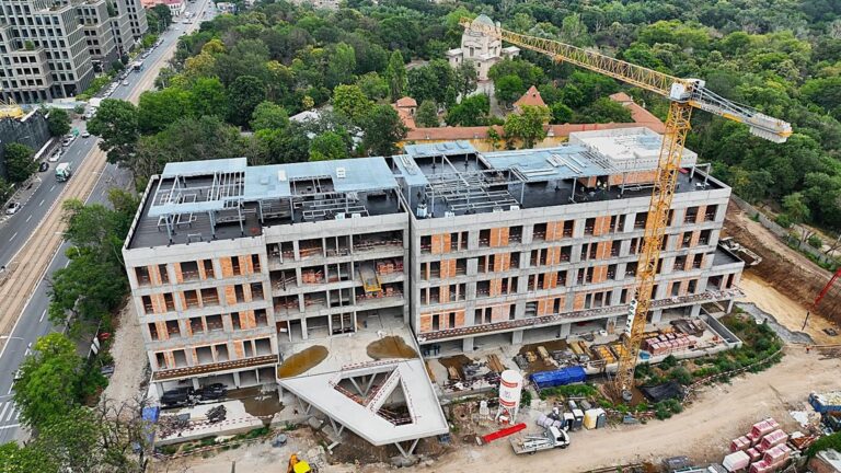 Imagini recente cu noul Spital de Pneumoftiziologie din Sectorul 4 al Bucureștiului