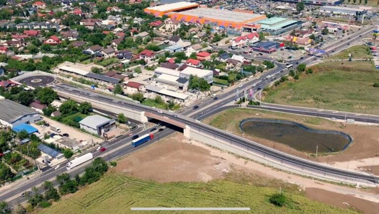 Inaugurarea noului pasaj suprateran peste DN1 de la Therme