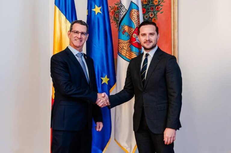 Întâlnire diplomatică la Primăria Capitalei