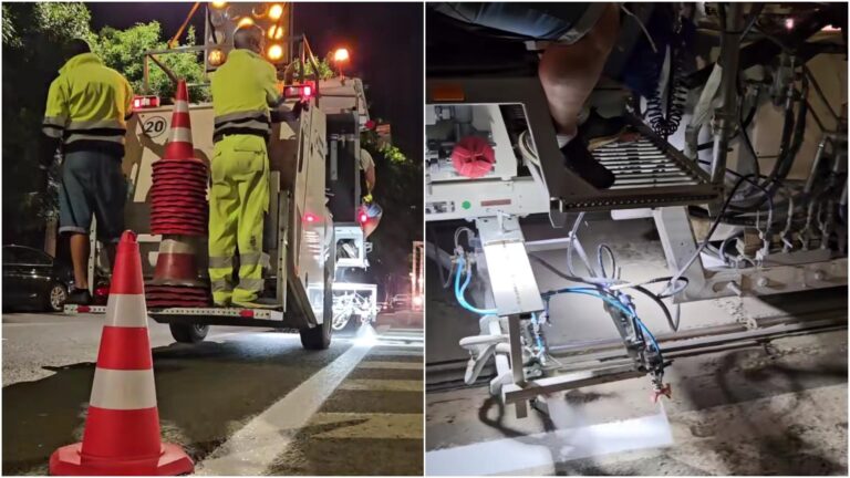 Marcajele rutiere din Sectorul 4 vor fi refăcute pe timpul nopții