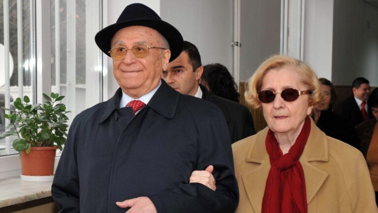 Nina Iliescu își exprimă durerea după înmormântarea soțului