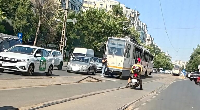 Noi lucrări de reabilitare a liniilor de tramvai în București