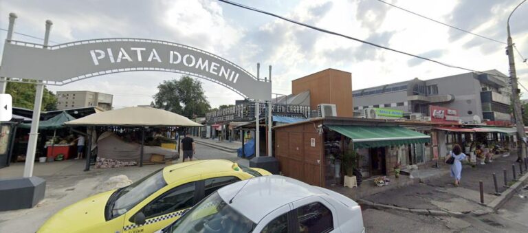 Piața Domenii rămâne deschisă, doar florăriile ilegale vor fi demolate