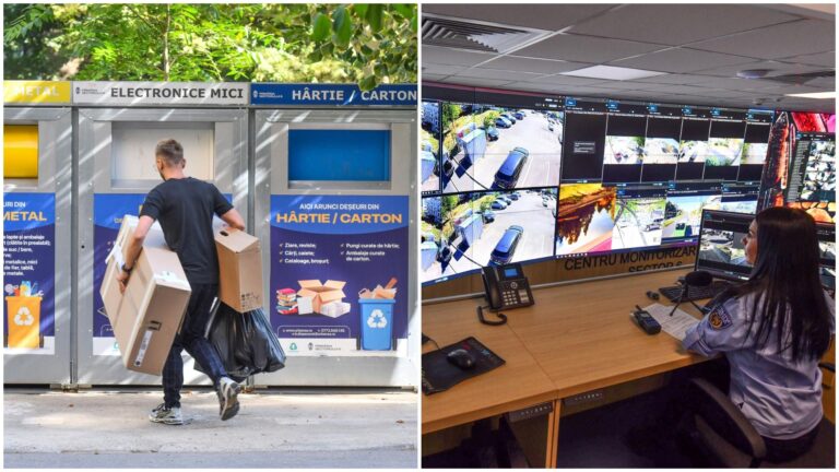 Poliția Deșeurilor, în acțiune în Sectorul 6: Monitorizarea colectării selective