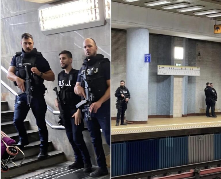 Prezența jandarmilor cu echipament militar la metrou: un demers preventiv